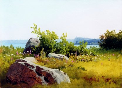 Arseny Meshchersky - Summer Landscape. Free illustration for personal and commercial use.