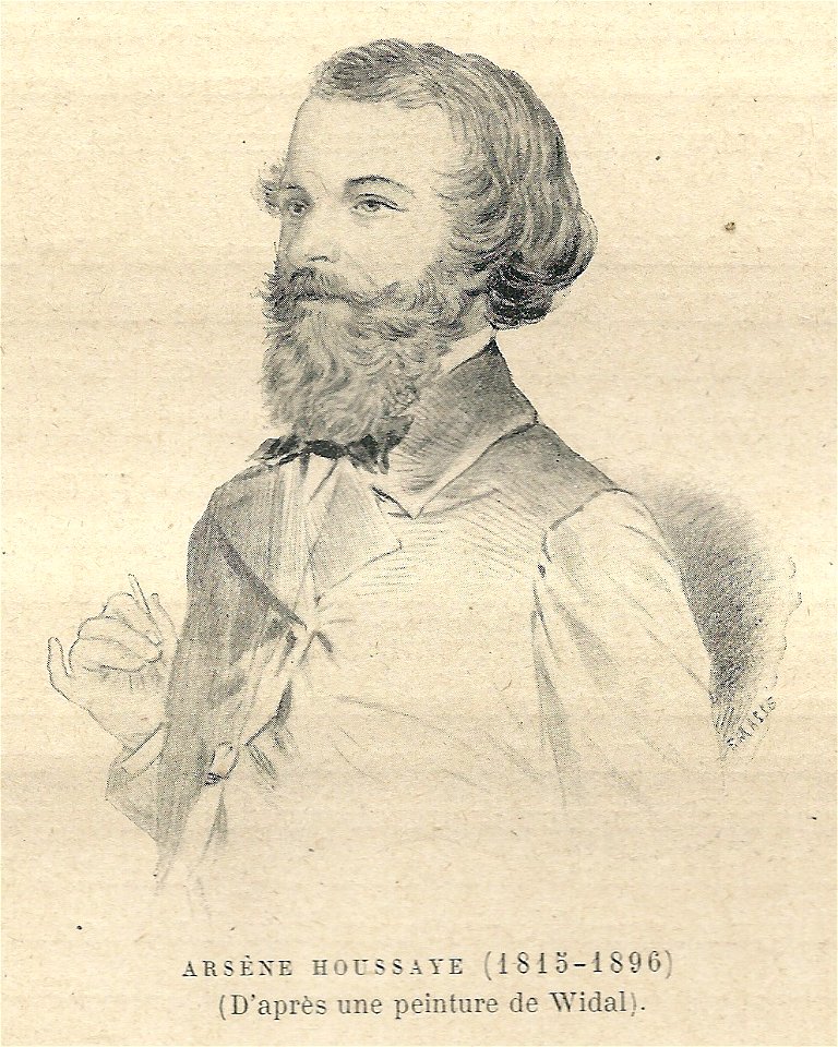 Arsène Houssaye-dessin-01