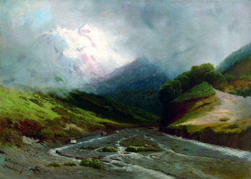 Arseny Meshchersky - Alpine River