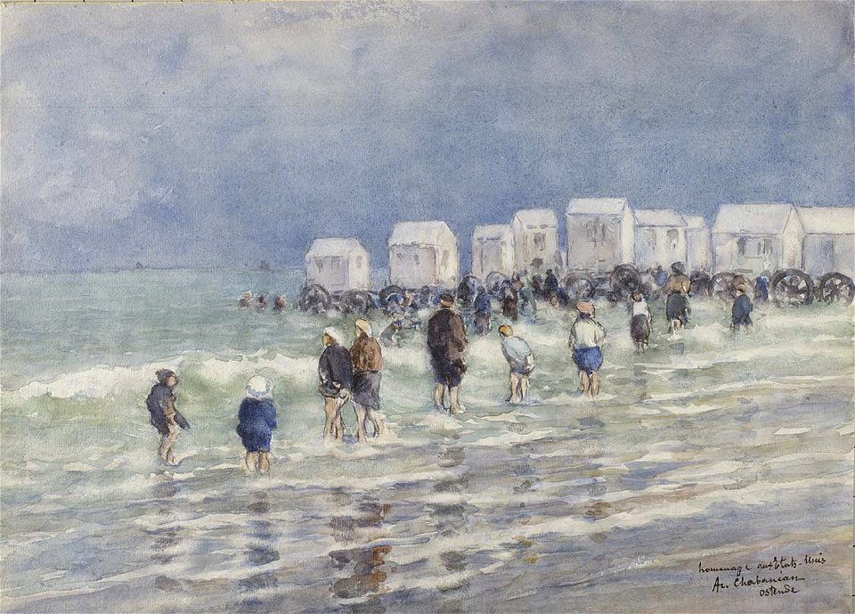 Arsène Chabanian - Ostend - 1915.11.16 - Smithsonian American Art Museum