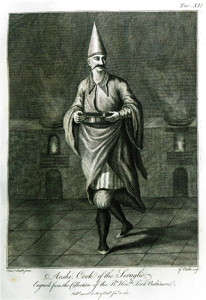 Arshi, cook of the Seraglio - Calvert Frederick (baron Baltimore) - 1769