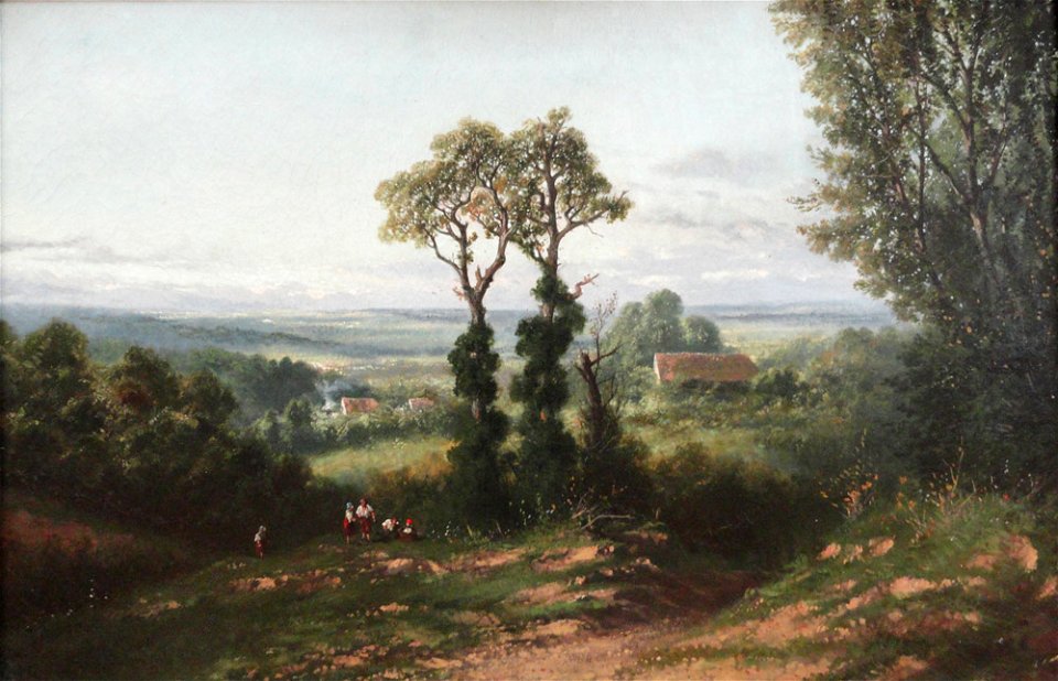 Arsênio da Silva - Arredores de Paris, c. 1860