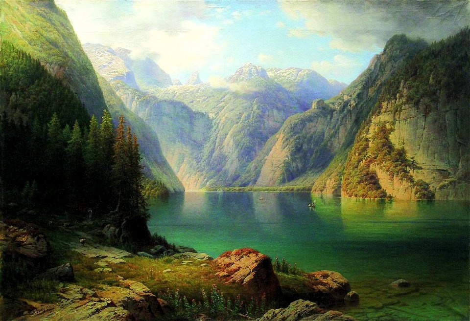 Arseny Meshchersky - Mountain Lake (2)
