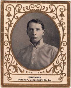 Art Fromme, Cincinnati Reds, baseball card portrait LCCN2007683741