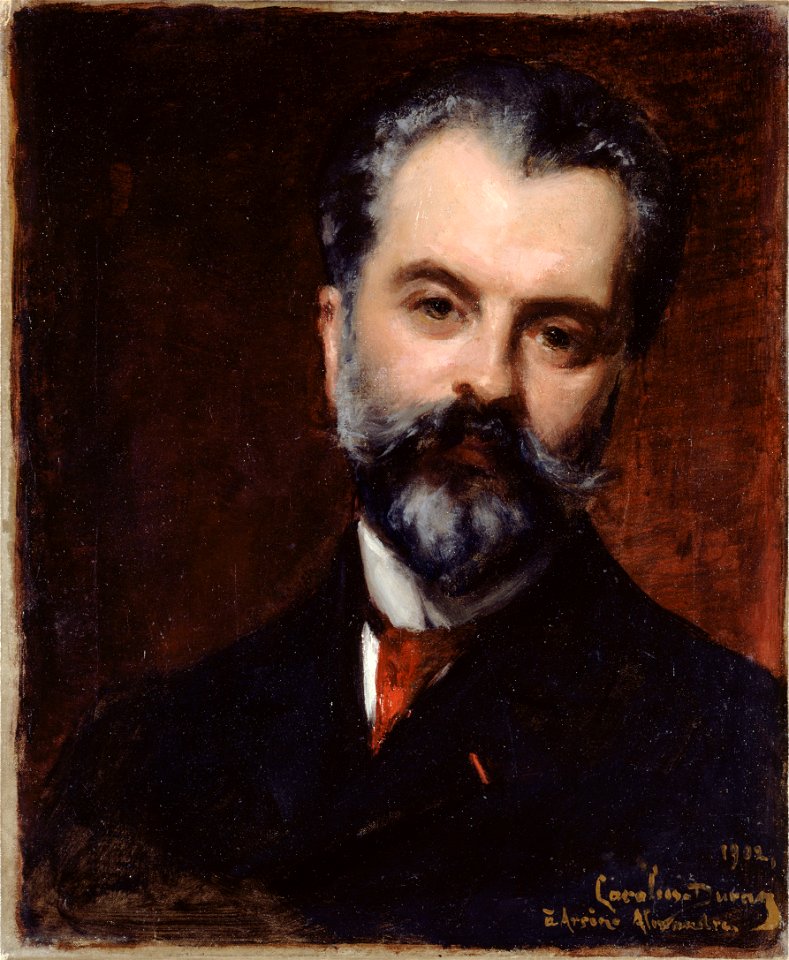 Arsène Alexandre par Carolus Duran