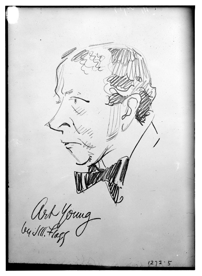 Art Young (caricature) by J.M. Flagg LCCN2014686600