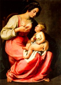 Artemisia Gentileschi - Madonna con Bambino (1609-1610)