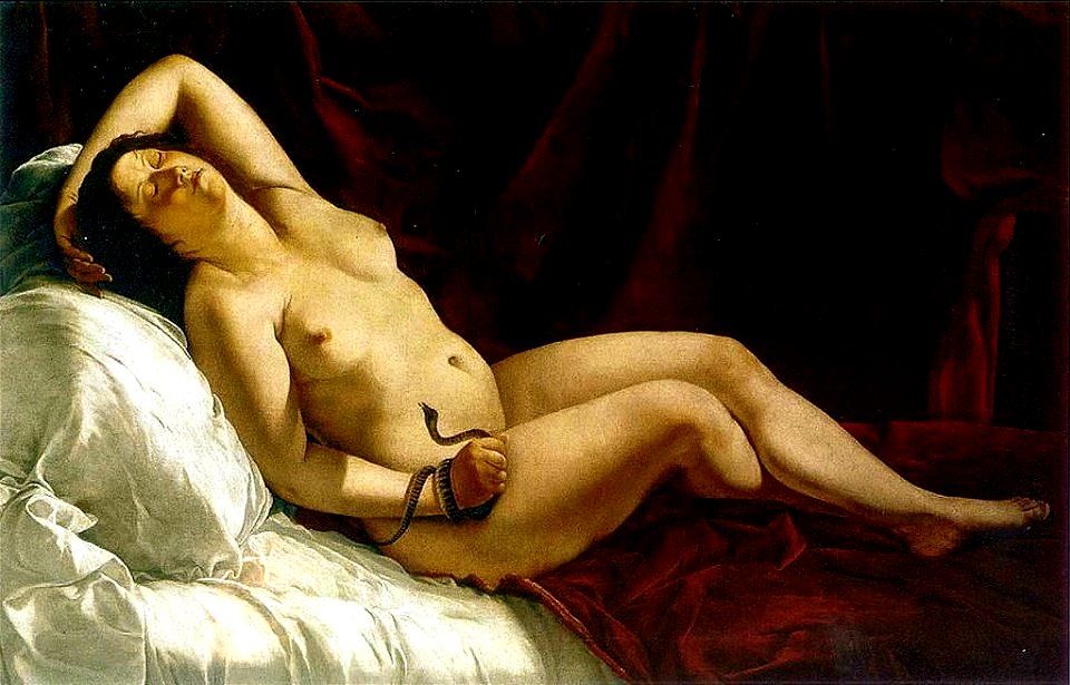 Artemisia Gentileschi Cleopatra2
