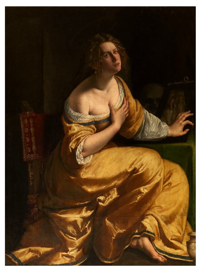 Artemisia Gentileschi Selbstbildnis als Maria Magdalena