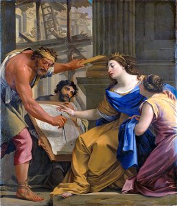 Artemisia Building the Mausolaeum (Simon Vouet) - Nationalmuseum - 22229FXD