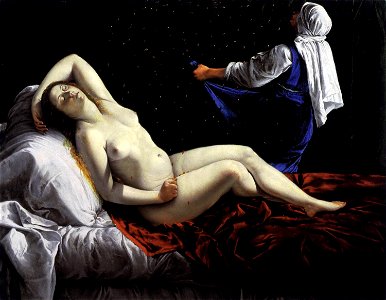 Artemisia Gentileschi - Danaë