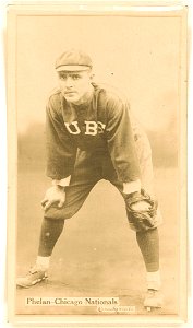 Art Phelan, Chicago Cubs, baseball card portrait LCCN2007685733