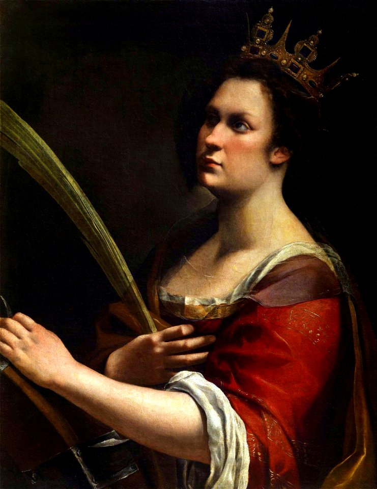 Artemisia Gentileschi - St Catherine of Alexandria - WGA8560