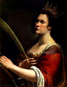 Artemisia Gentileschi - St Catherine of Alexandria - WGA8560