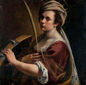 Artemisia Gentileschi - Self-Portrait 5365FXD
