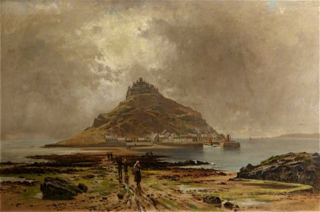 Arthur Bevan Collier (1832-1908) - St Michael's Mount, Cornwall - 1319325 - National Trust