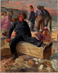 Arthur Boyd Houghton - Here i' the Sands - 1943.194 - Harvard Art Museums