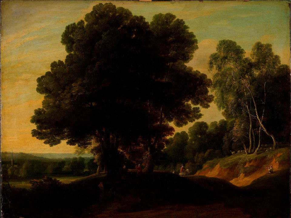 Jacques d’Arthois - Sunken Road in a Wood - NG.M.00135 - National Museum of Art, Architecture and Design
