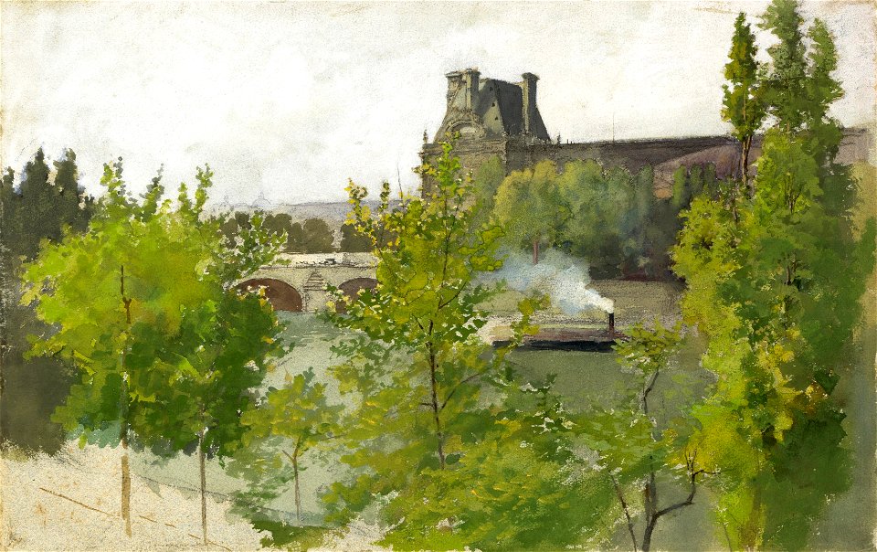 Arthur B. Davies, Louvre