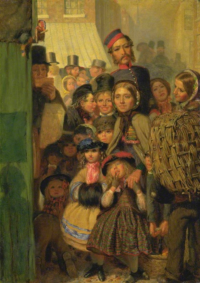 Arthur Boyd Houghton (1836-1875) - Punch and Judy - N03620 - National Gallery