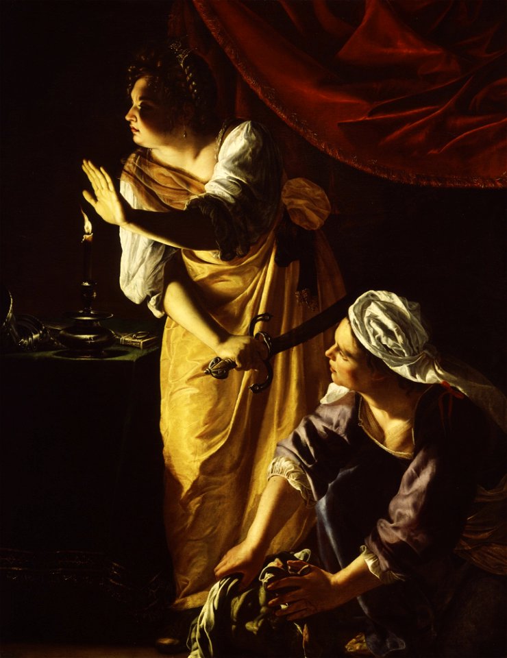 Artemisia Gentileschi - Judith and Her Maidservant with the Head of Holofernes - 52.253 - Detroit Institute of Arts