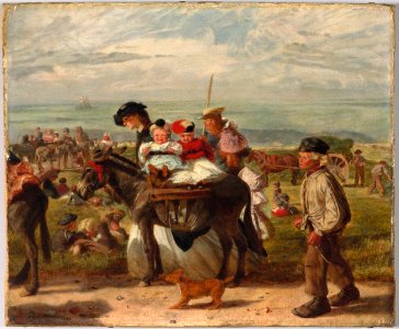 Arthur Boyd Houghton - The Donkey Ride - 1943.193 - Harvard Art Museums