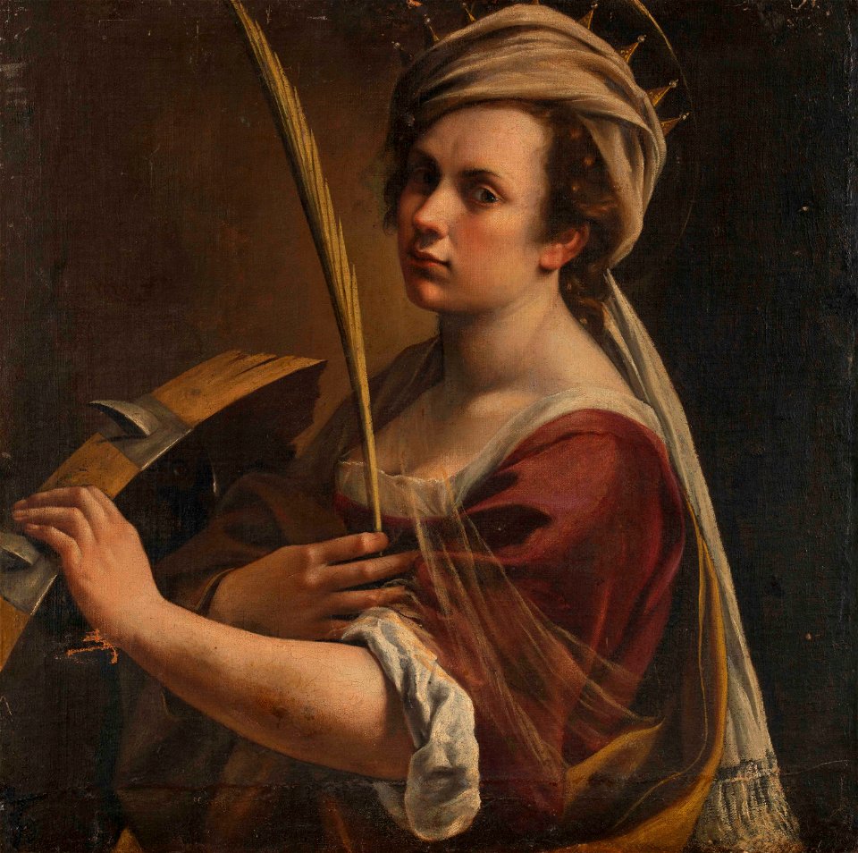 Artemisia Gentileschi - Self-Portrait 5365