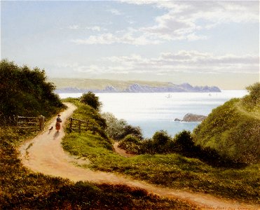 Arthur Gilbert - Moulin Huet Bay, Guernsey (1881)