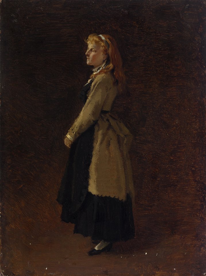 Arthur Georg Freiherr von Ramberg - Bildnis Mimi Ramberg, die Tochter des Künstlers - G 12160 - Lenbachhaus