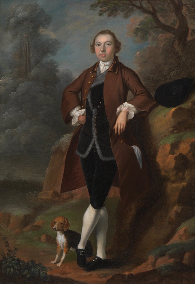 Arthur Devis - William Farington of Shawe Hall, Lancashire - Google Art Project