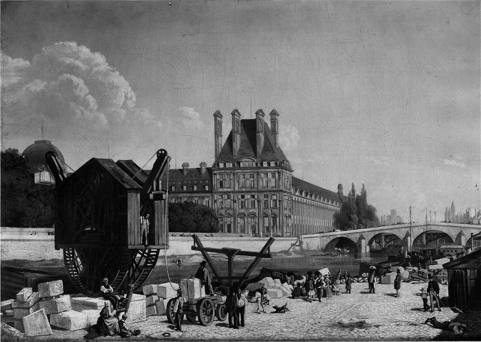 Arthur Henry Roberts - The Port aux Pierres on the Quai d'Orsay - 42.423 - Museum of Fine Arts