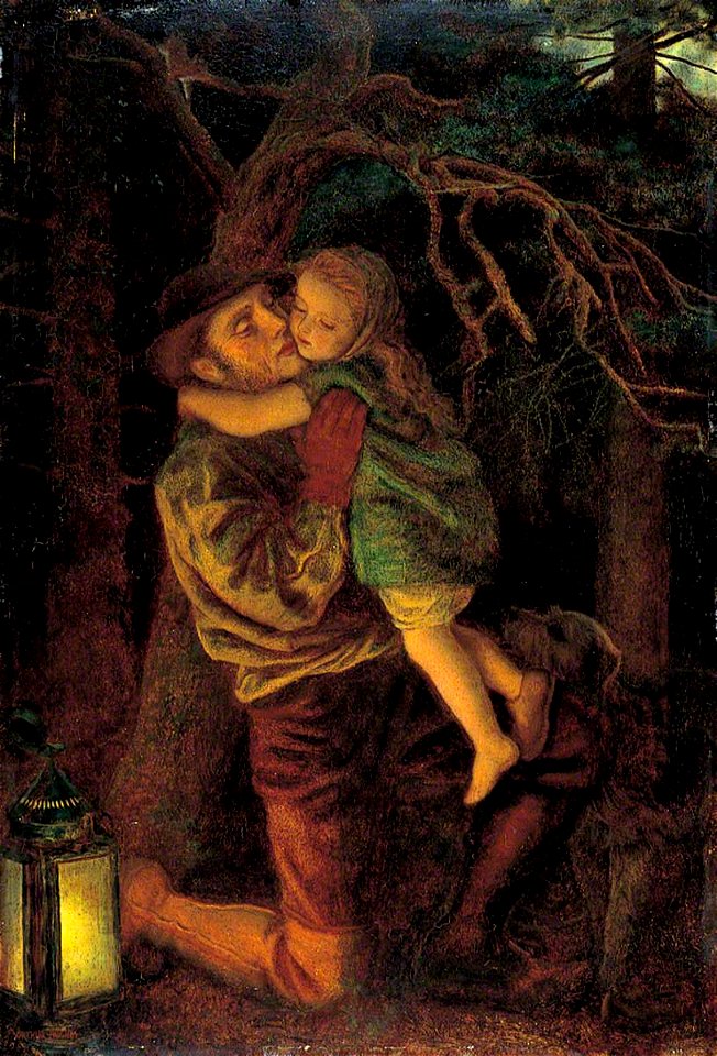 Arthur Hughes (1832-1915) - The Lost Child - 1926P3 - Birmingham Museums Trust