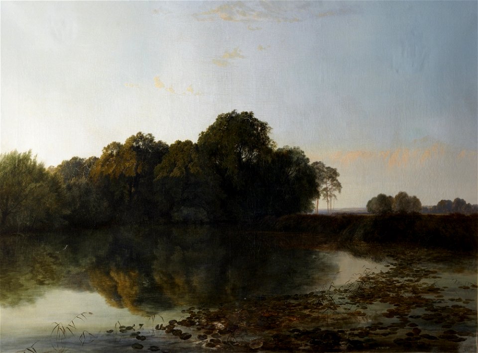 Arthur Gilbert - River Scene (1855)