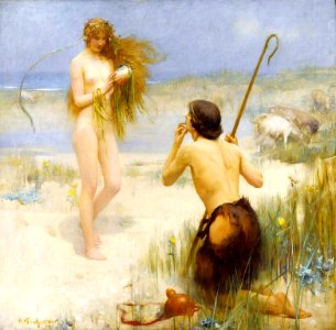 Arthur Hacker - The Sea-Maid