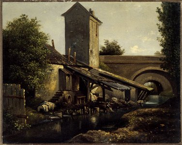 Arthur Calame - La Poterne des Peupliers - P2643 - Musée Carnavalet