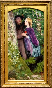 Arthur Hughes - The Long Engagement 1859 (28635053942)