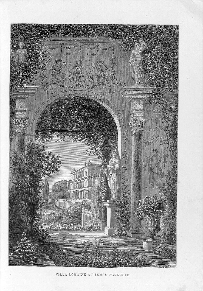 Arthur Mangin - Histoire des jardins anciens et modernes - 1887 - 012
