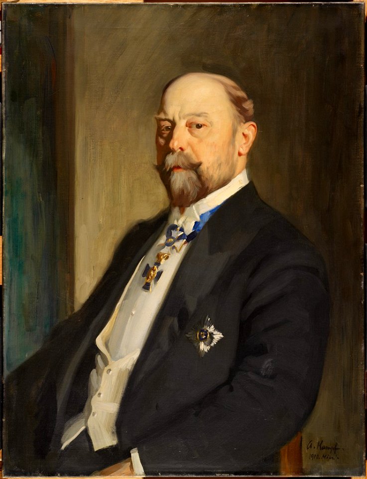 Arthur Kampf - Portrait of Hugo Reisinger - BR48.131 - Busch–Reisinger Museum