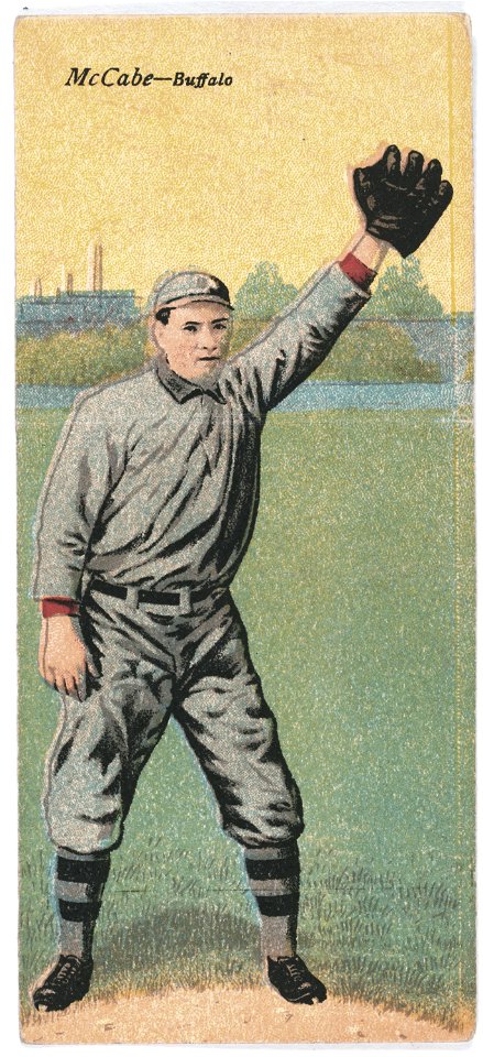 Arthur McCabe-Charles Starr, Buffalo Team, baseball card portrait LCCN2007685594