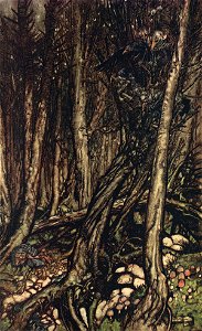 Arthur Rackham 1909 Undine (2 of 15)