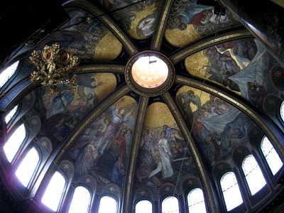 Arthur Verona - cupola Capelei Cimitirului Bellu