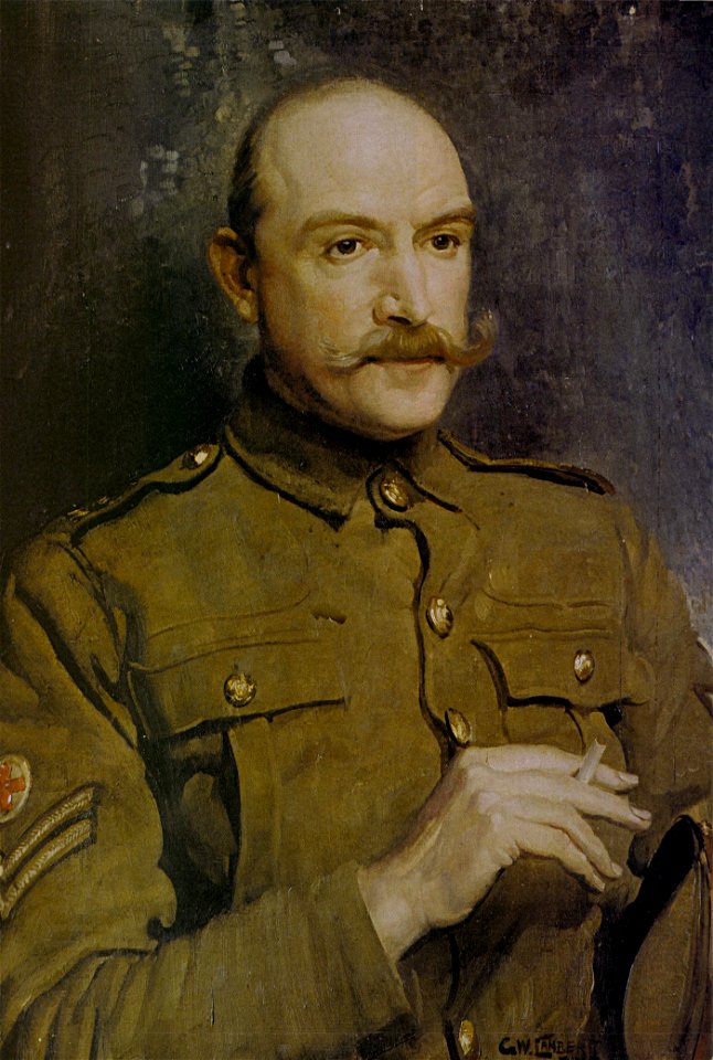 Arthur Streeton portrait (George Lambert)