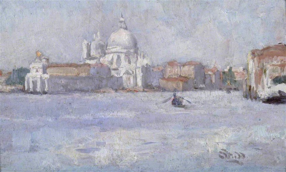 Arthur Studd (1863-1919) - Venetian Lyric (Santa Maria della Salute) (^) - T03646 - Tate