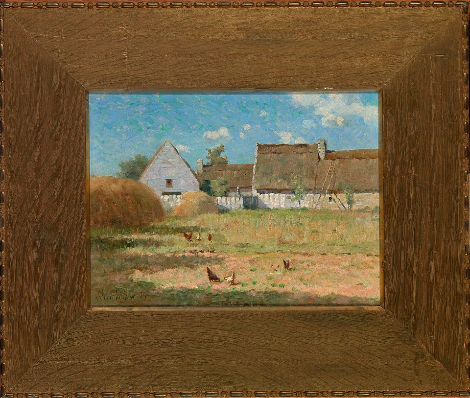 Arthur Wesley Dow - Brittany Farm - 2014.11.3 - Smithsonian American Art Museum