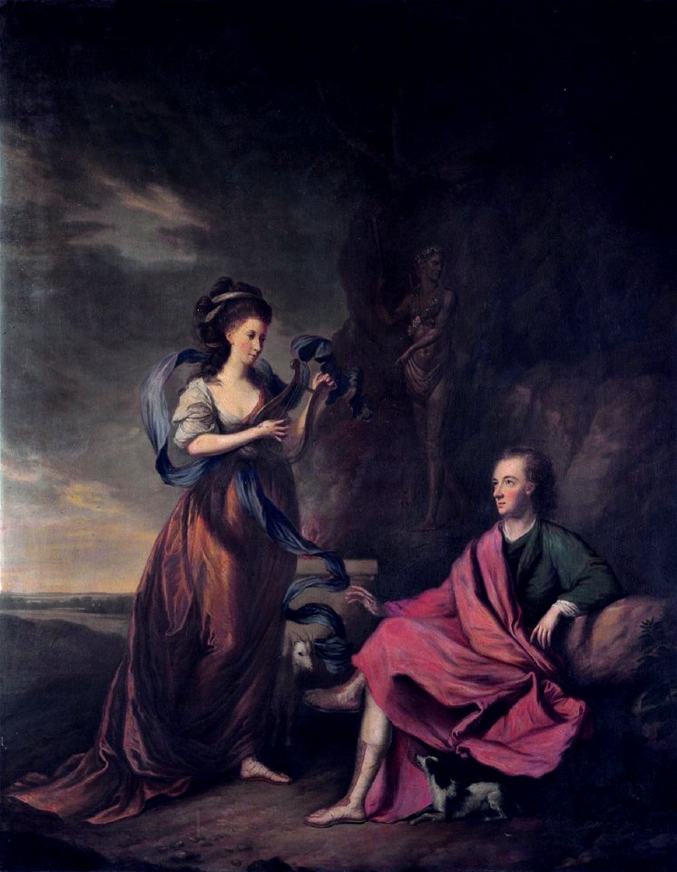 Arthur Wolfe, 1st Viscount Kilwarden and his wife Anne by Thomas Hickey