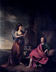 Arthur Wolfe, 1st Viscount Kilwarden and his wife Anne by Thomas Hickey
