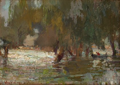 Arthur Verona - La pescuit pe Balta Brailei