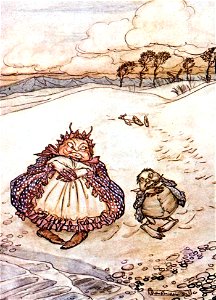 ArthurRackham, Aesop-crab