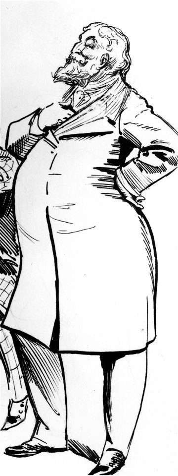 Arthur William à Beckett by Harry Furniss