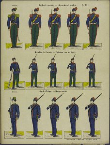 Artillerie montée-Catchpenny print-Borms 0311